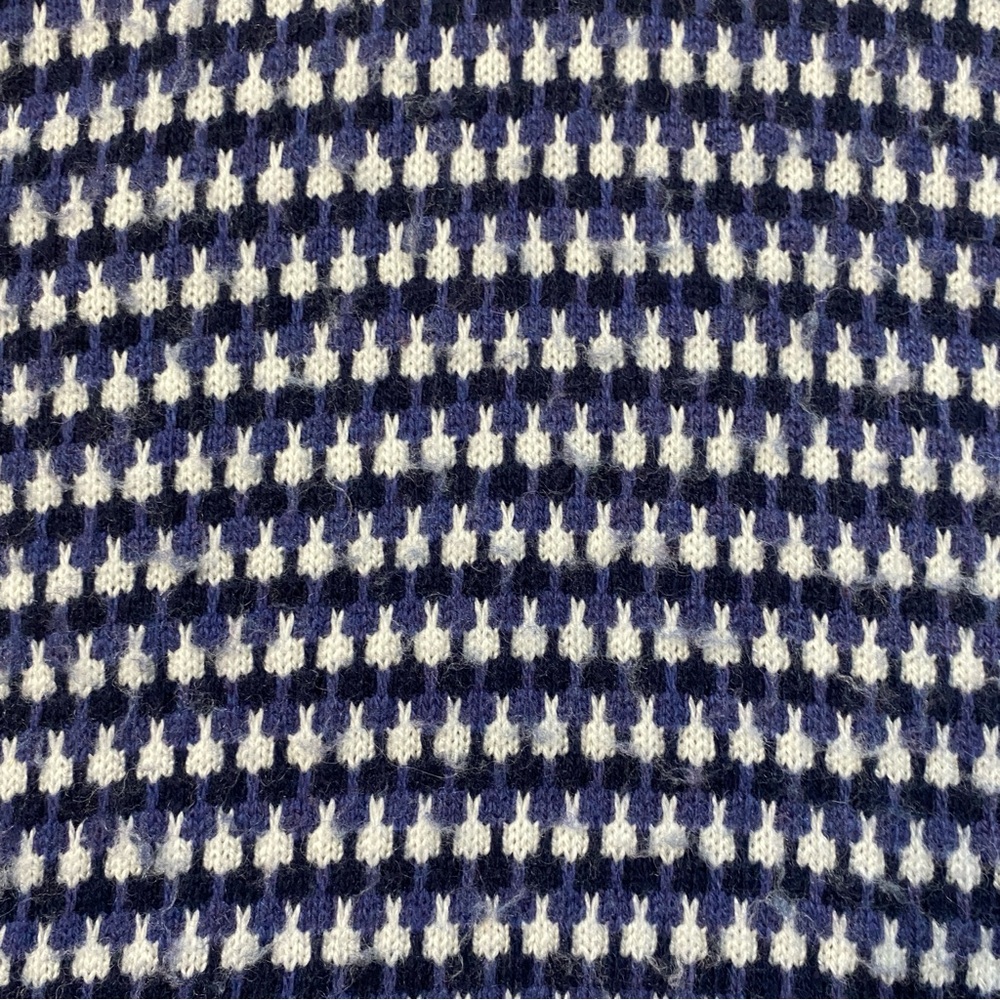 Ted BakerNavy Blue Patterned Sweater - Picture 3 of 9